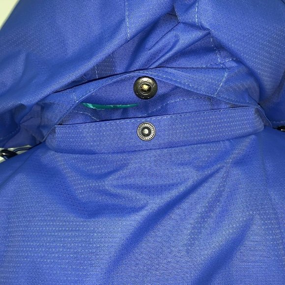 ZeroXposur Womens Winter Ski Jacket Coat Size M Blue Lined Hooded Snowboarding - Picture 5 of 8